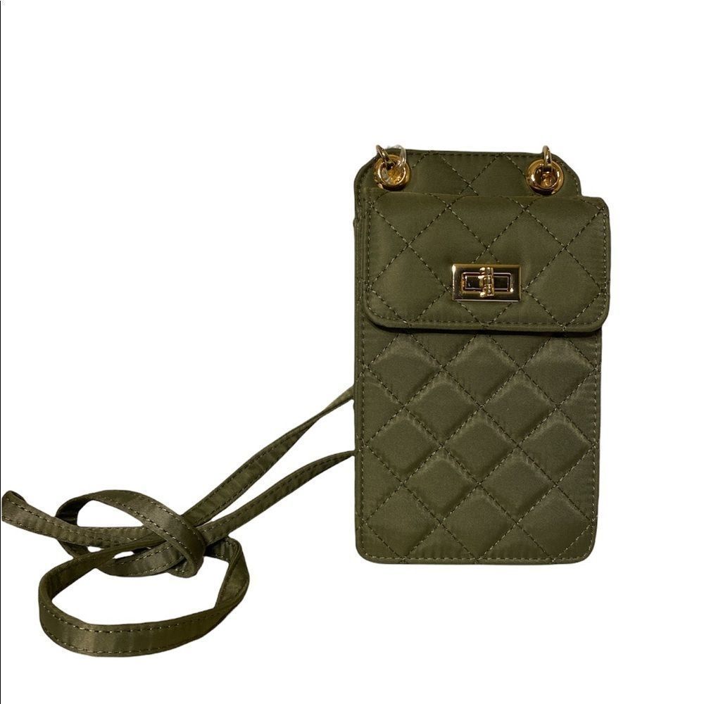 LIKE DREAMS OLIVE GREEN CROSSBODY NWT